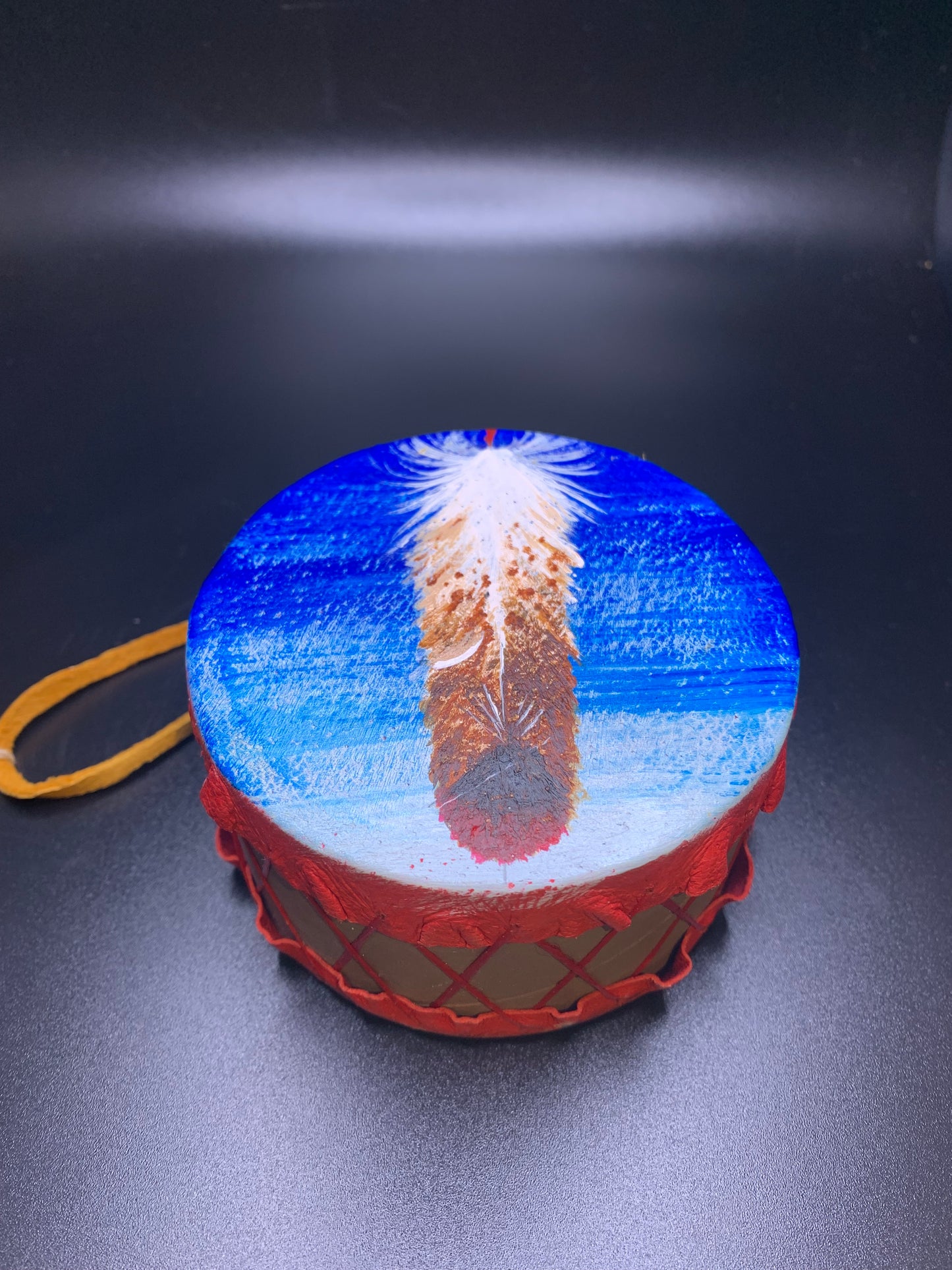 All Relations United - Small Hand Painted Drums