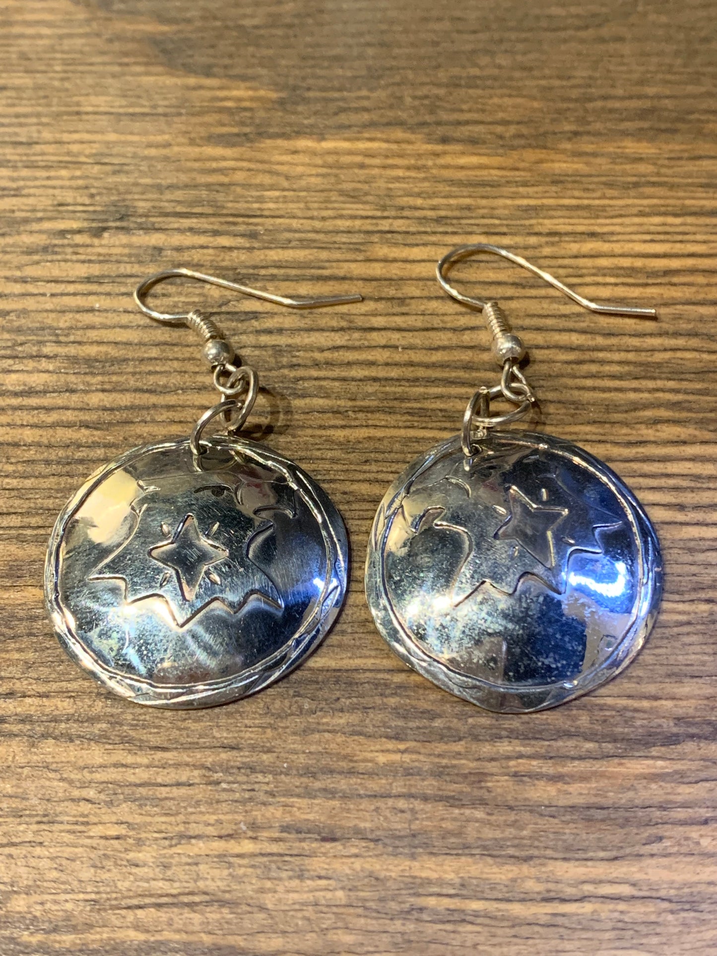 Loretta Cook - Silver Eagle Head Earrings