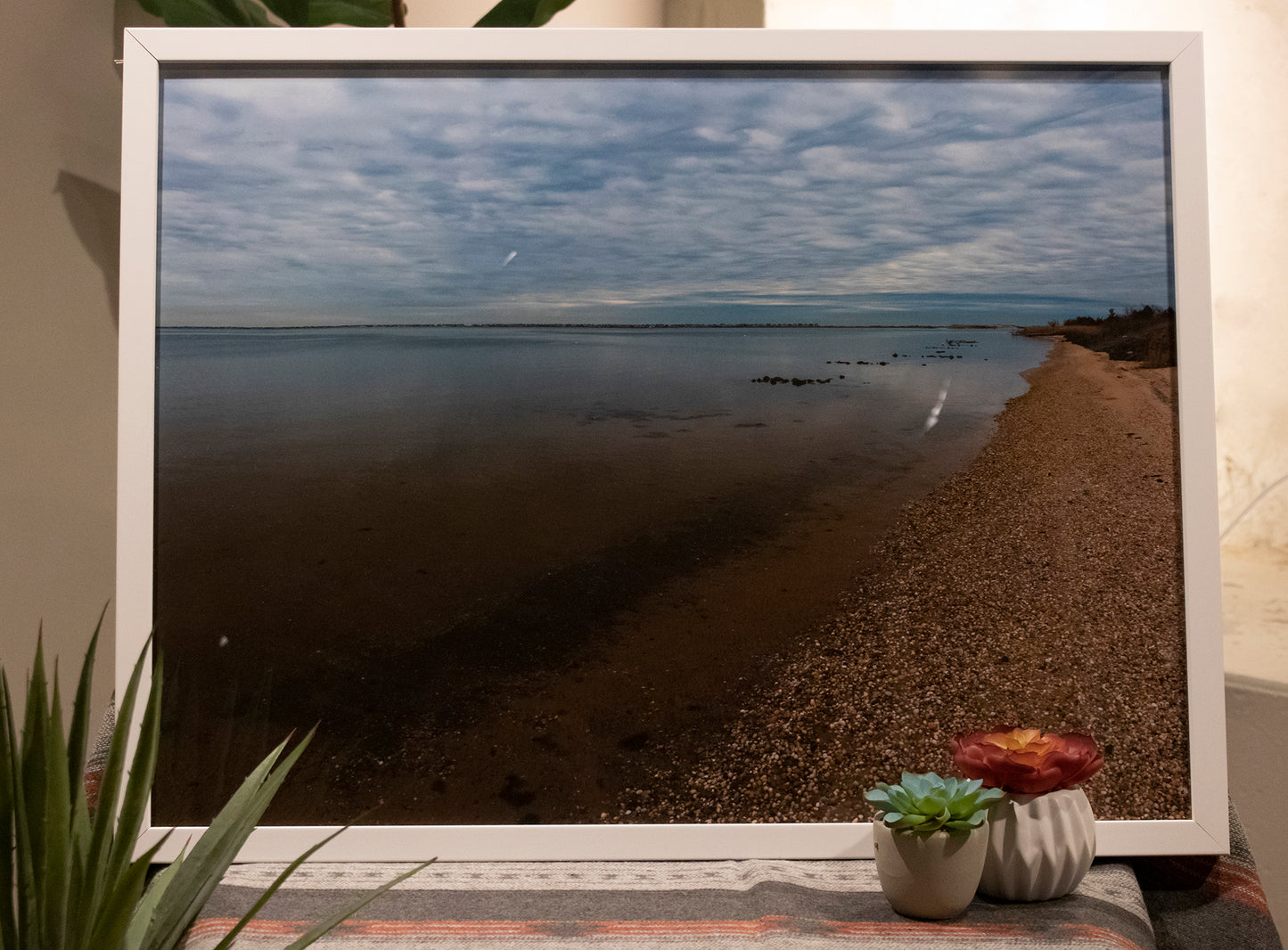 Jeremy Dennis - "Kitchaminchok, Mastic, NY" Framed 18x24 Photograph