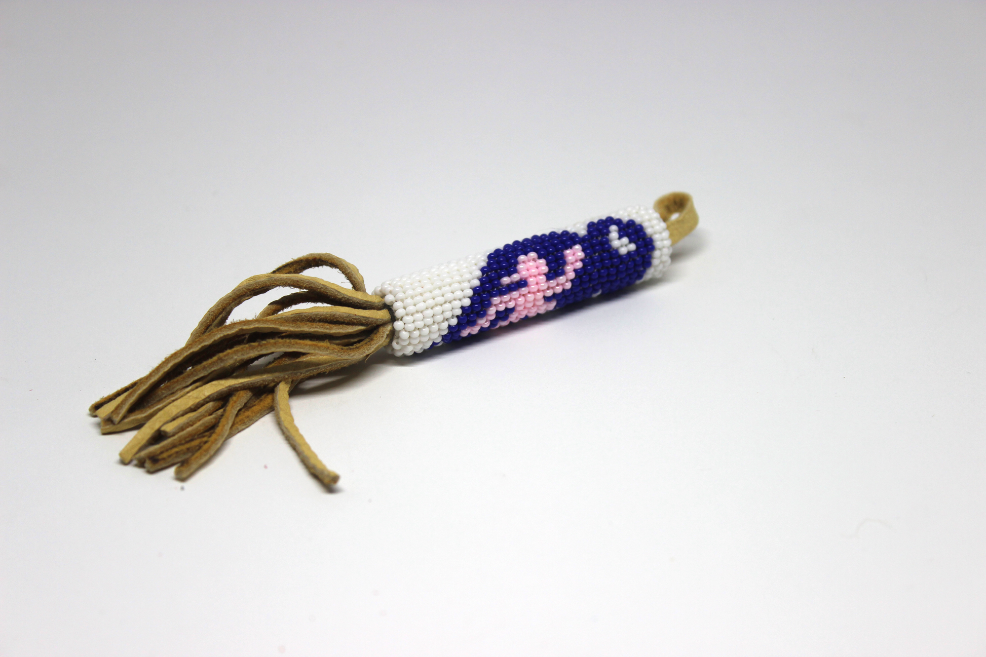 Robert Horse - Runner's Beaded Keychain - Intertribal Creatives by Running Strong for American Indian Youth