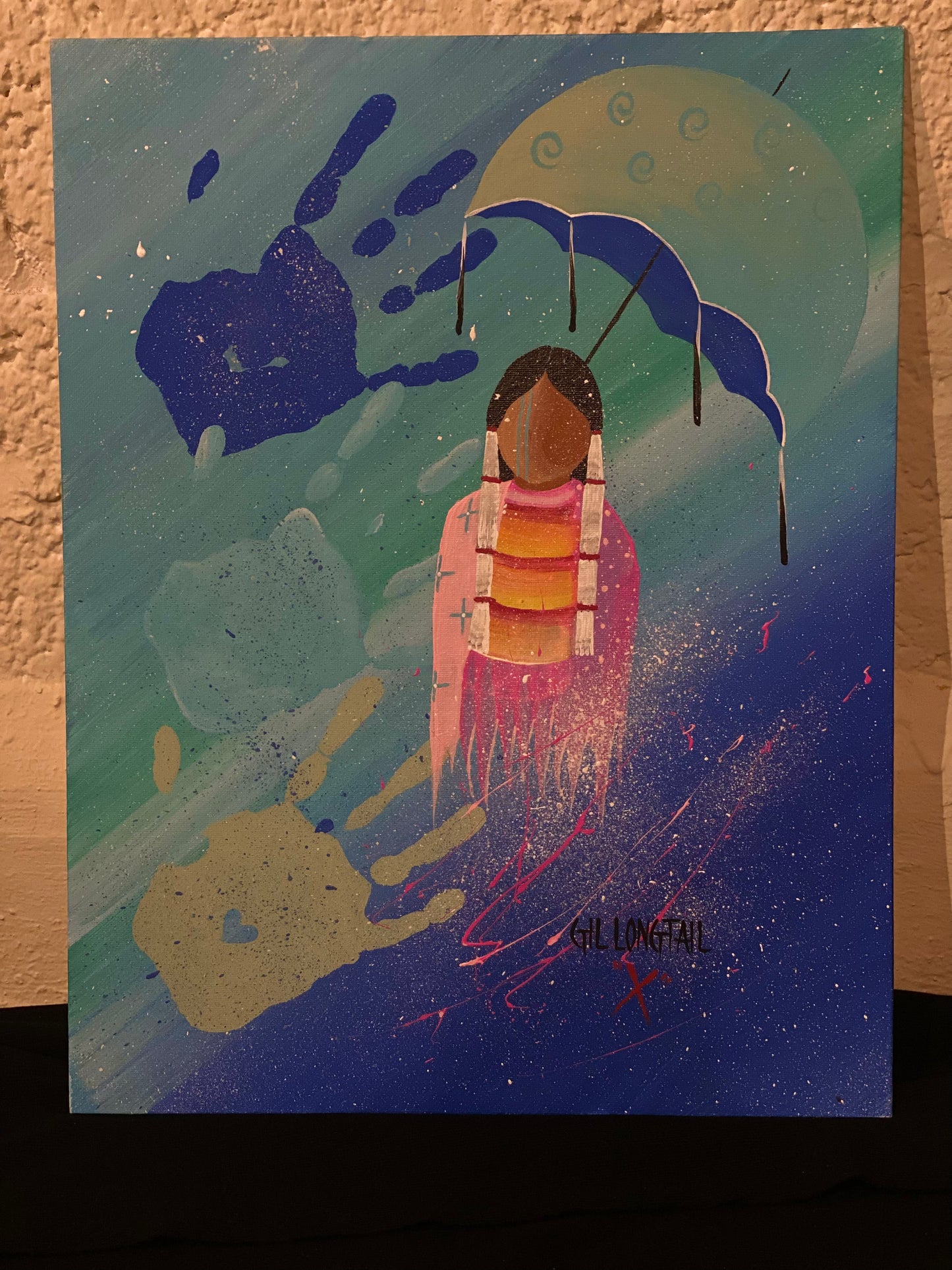 Gilbert Longtail - Painting