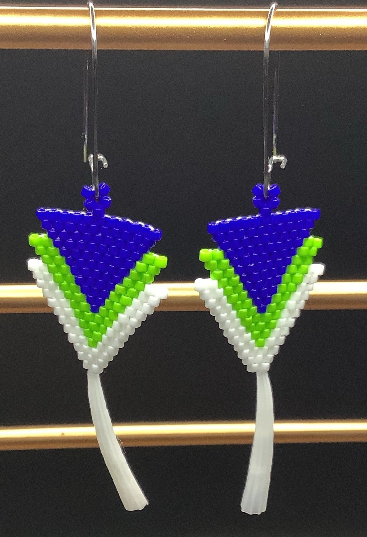 Kylie Kookesh - Seahawks Colors w Dentalium