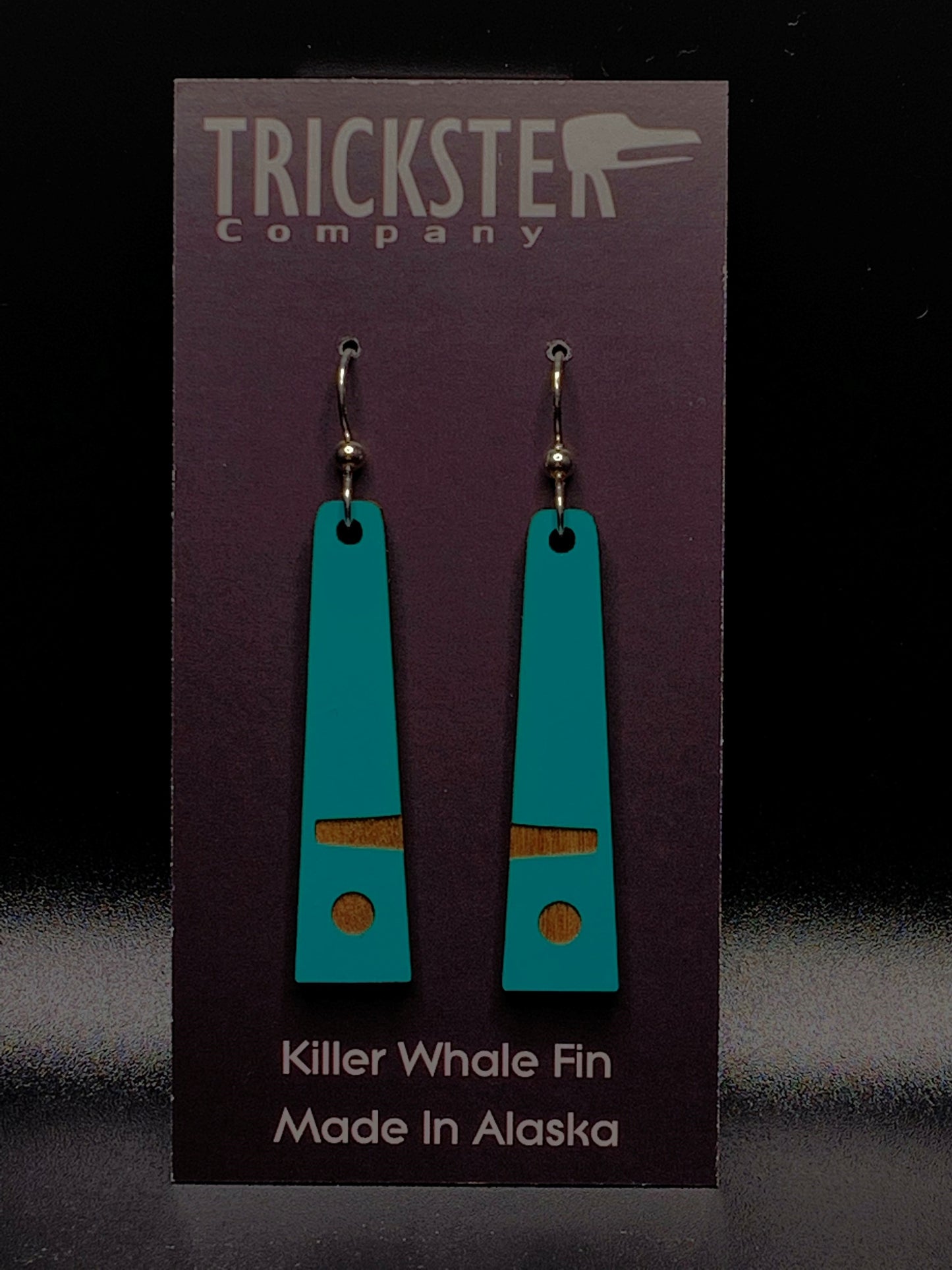Trickster Company - Killer Whale Fin Earrings