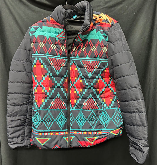 Mens Geometric Pattern Jacket