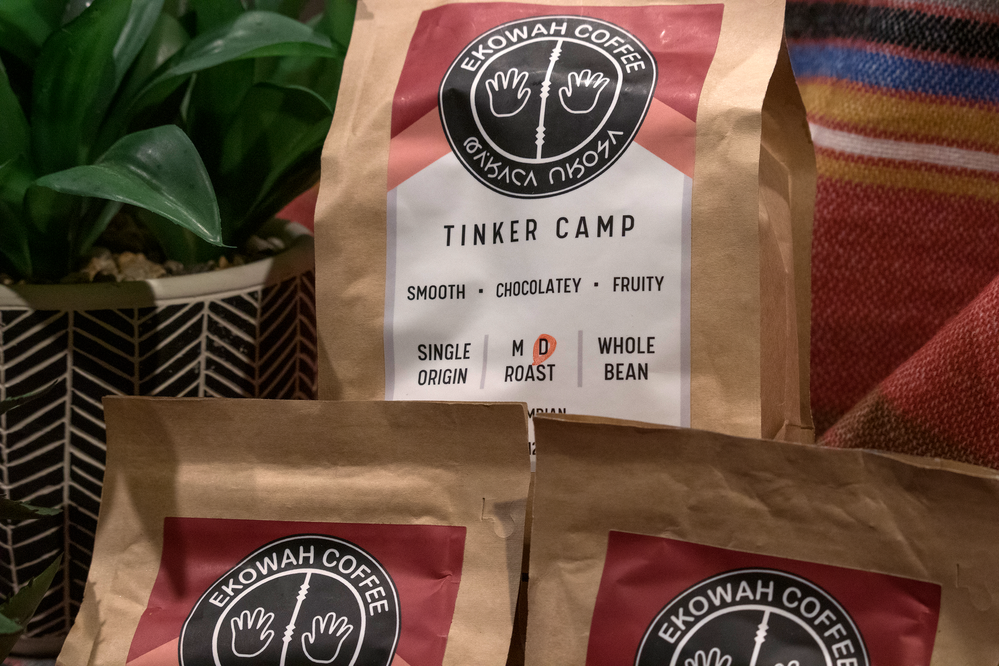 Ekowah Coffee - Tinker Camp (Columbian Blend) - Intertribal Creatives by Running Strong for American Indian Youth