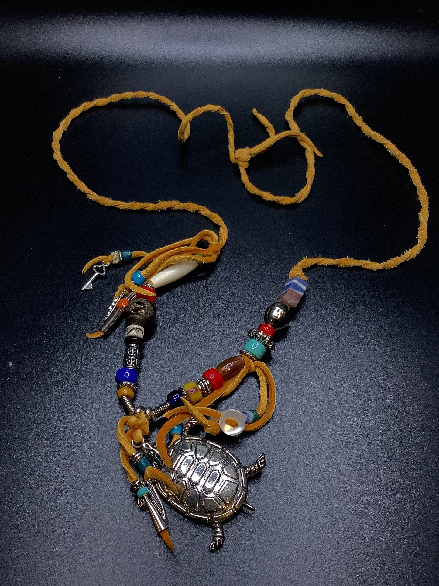 Cynthia Holmes - Turtle Adjustable Length Amulet Neckpieces