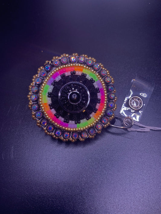 Germaine Thompson - Beaded Badge Holder