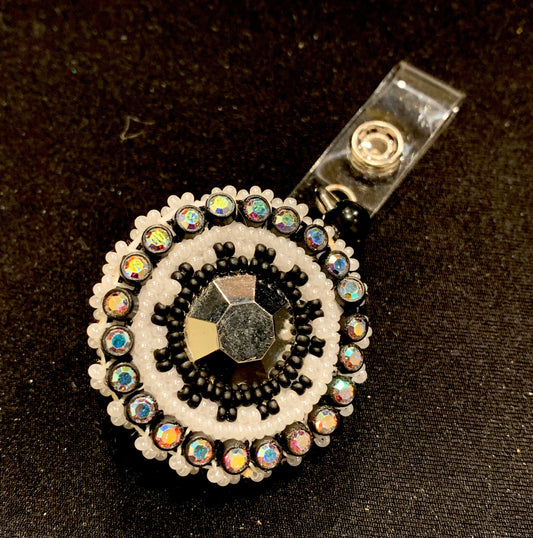 Germaine Thompson - Beaded Badge Holder