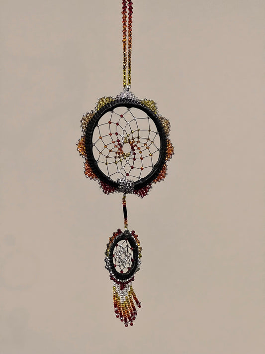 Double Beaded Dreamcatcher- All Relations United