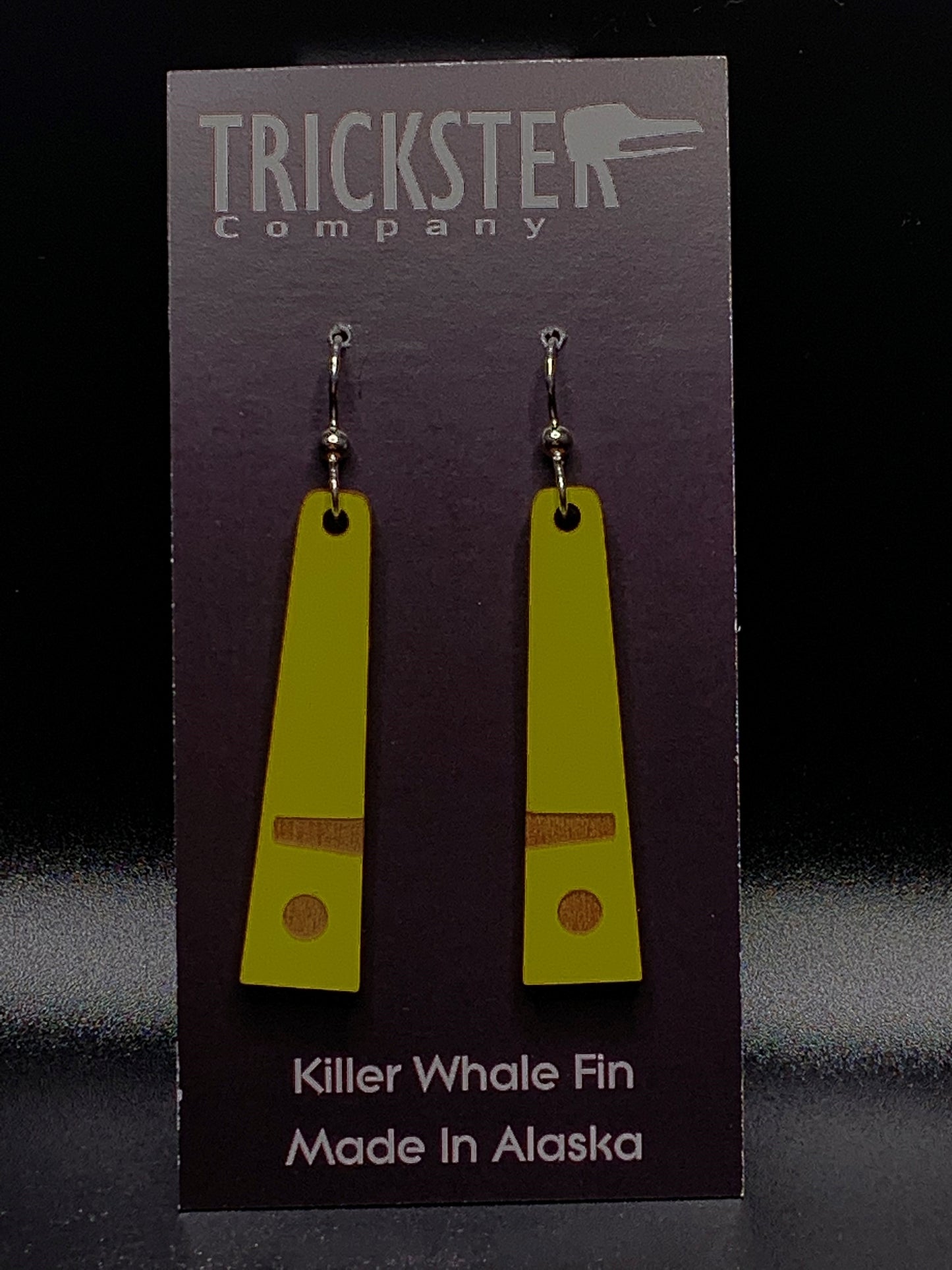 Trickster Company - Killer Whale Fin Earrings