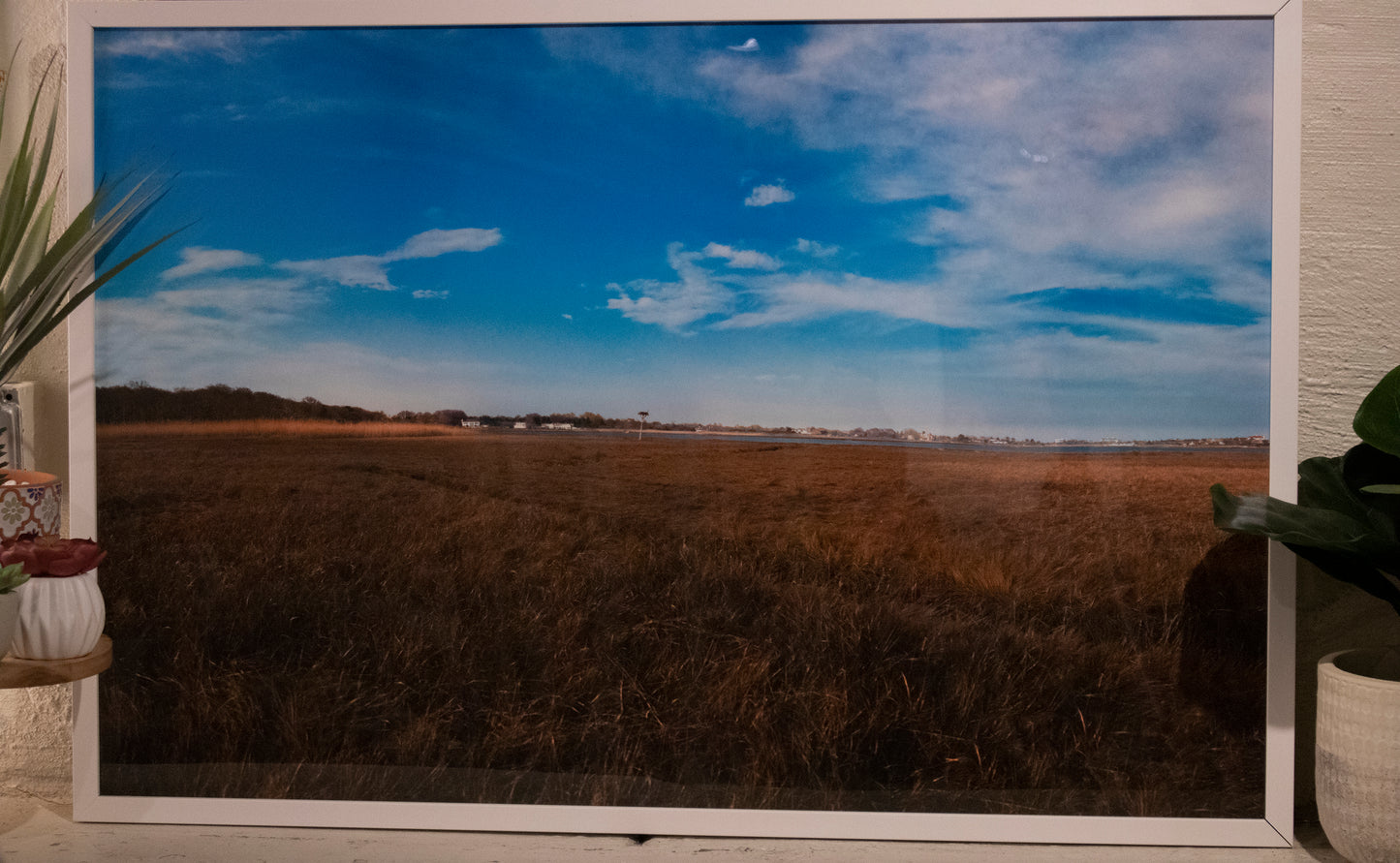 Jeremy Dennis - "The Point, Shinnecock Indian Reservation" Framed 24x36 Photograph