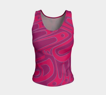 Trickster Company - Three Pink Ravens Tank