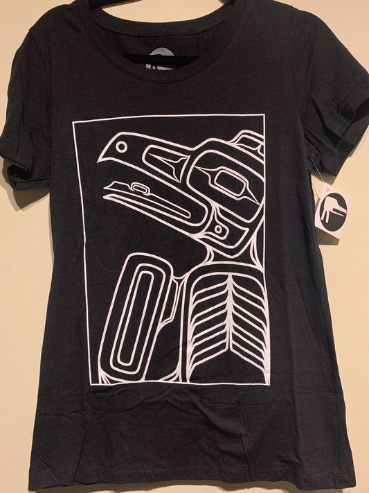 Trickster Company - Women's Raven Outline Tee